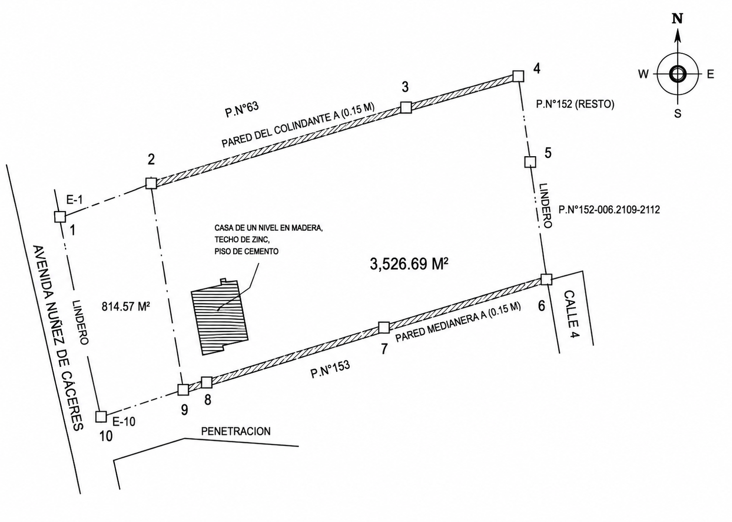 Terreno Comercial de 4,341 m² en Avenida Núñez de Cáceres, Bella Vista